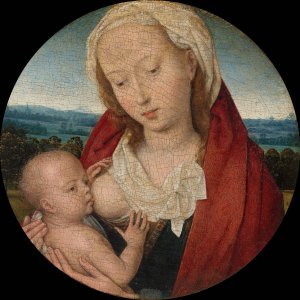 Virgin and Child by Hans Memling Oil Painting
