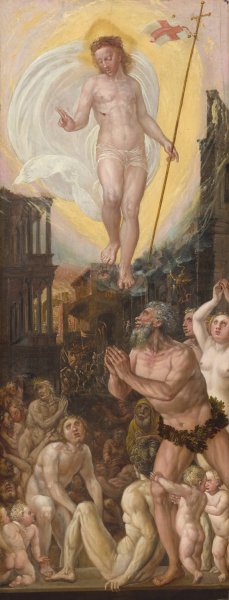 Christ in Limbo by Hans Mielich Oil Painting