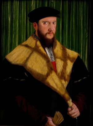 Portrait of a Gentleman by Hans Mielich Oil Painting