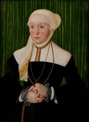 Portrait of a Lady by Hans Mielich Oil Painting