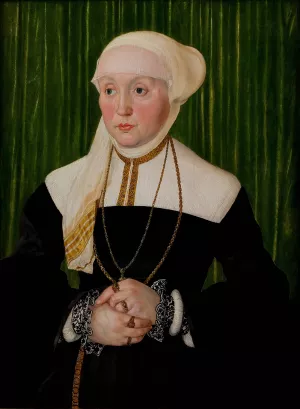 Portrait of a Lady by Hans Mielich Oil Painting