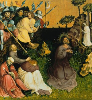Christ on the Mount of Olives by Hans Multscher Oil Painting