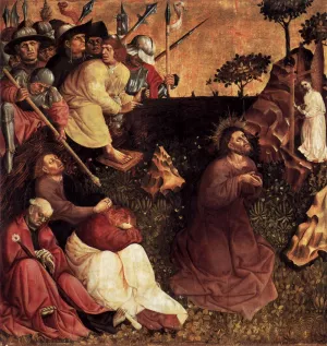 Prayer on the Mount of Olives by Hans Multscher Oil Painting