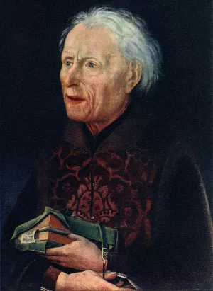 Portrait of Count Georg von Lowenstein by Hans Pleydenwurff Oil Painting