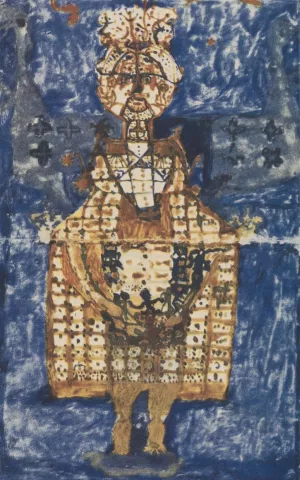Sakrale by Hans Prinzhorn Oil Painting
