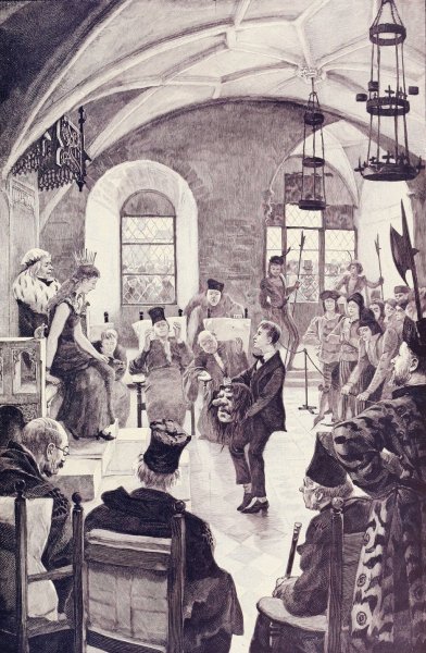 Fairy tales and stories pl04  by Hans Tegner - Hand-Painted Oil Painting Reproduction
