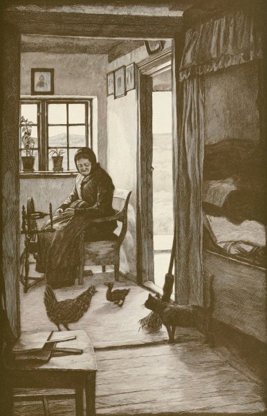 Fairy tales and stories pl17  by Hans Tegner - Hand-Painted Oil Painting Reproduction