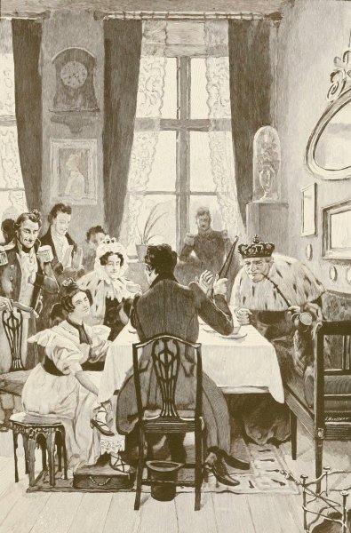 Fairy tales and stories pl18  by Hans Tegner - Hand-Painted Oil Painting Reproduction