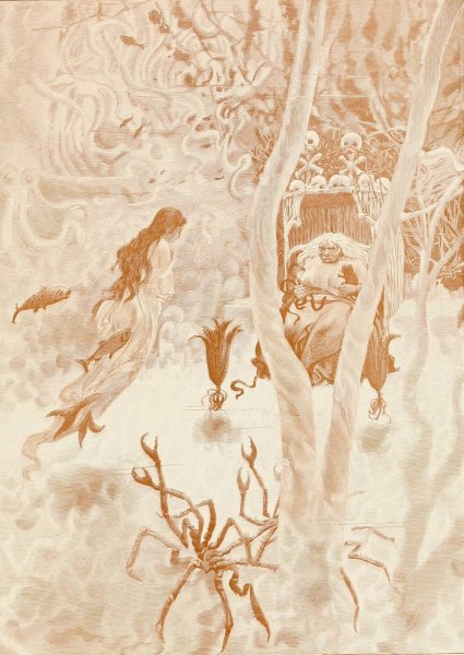 Fairy tales and stories pl29  by Hans Tegner - Hand-Painted Oil Painting Reproduction