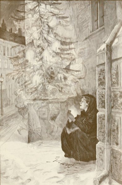 Fairy tales and stories pl30  by Hans Tegner - Hand-Painted Oil Painting Reproduction