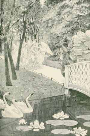 Fairy tales and stories pl32 by Hans Tegner Oil Painting