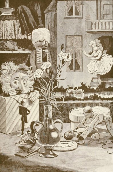 Fairy tales and stories pl36  by Hans Tegner - Hand-Painted Oil Painting Reproduction