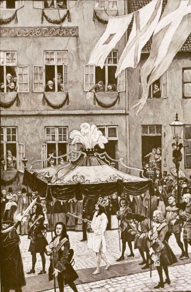 Fairy tales and stories pl38  by Hans Tegner - Hand-Painted Oil Painting Reproduction