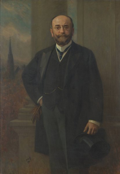 Main Product Photo of Der Wiener Burgermeister Dr. Richard Weiskirchner  Painting by Hans Temple