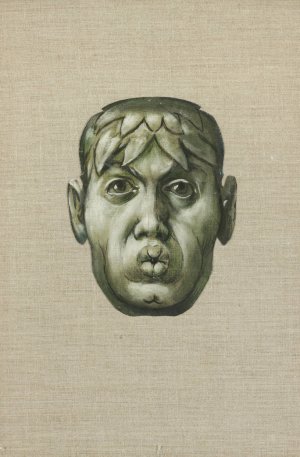 Blowing mask by Hans Thoma Oil Painting