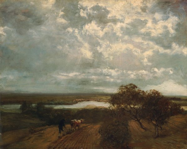 Main Product Photo of Mainlandschaft  Painting by Hans Thoma