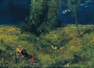 Summer by Hans Thoma Oil Painting