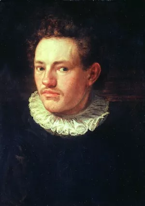 Self Portraits by Hans Von Aachen - Oil Painting Reproduction
