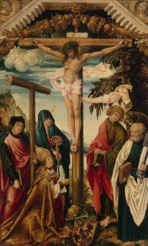 Crucifixion with Saints and Donor