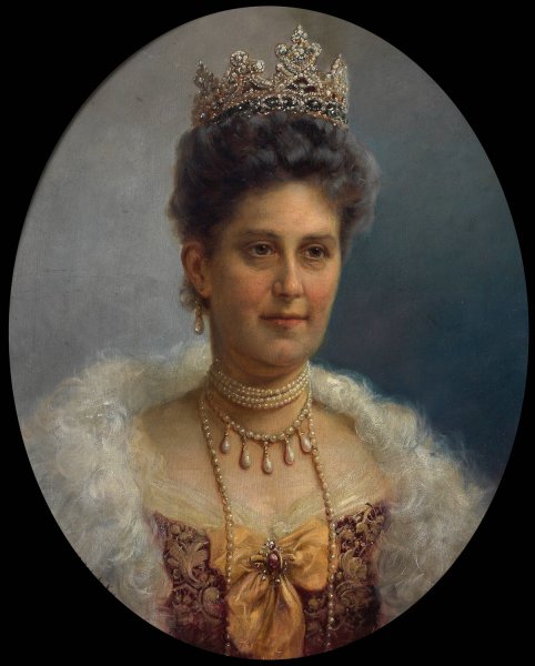 Main Product Photo of Erzherzogin Maria Annunziata Painting by Hans Zatzka