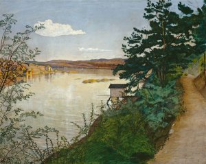 Untitled by Harald Sohlberg Oil Painting
