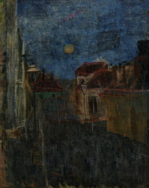 Main Product Photo of View from Karl XII's Street  Painting by Harald Sohlberg