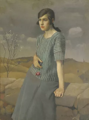 Clara by Harold Harvey Clara by Harold Harvey Oil Painting