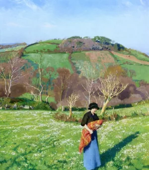 Early Spring by Harold Harvey Oil Painting