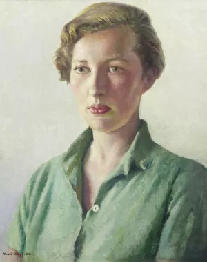 Sue Palmer by Harold Harvey Sue Palmer by Harold Harvey Oil Painting