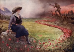 The Thin Red Line by Harold Piffard Oil Painting