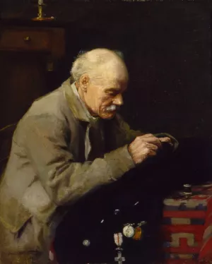 Soldat de Crimee by Harriet Blackstone Oil Painting