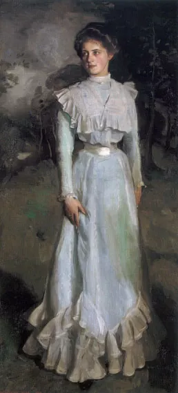 Miss Tibbie Nairn Oil painting by Harrington Mann