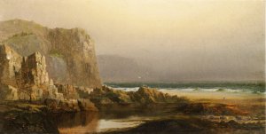 Frenchman's Bay, Mount Desert by Harrison Bird Brown Oil Painting