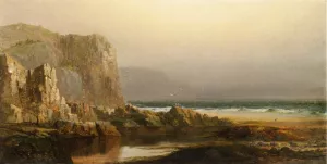 Frenchman's Bay, Mount Desert by Harrison Bird Brown Oil Painting