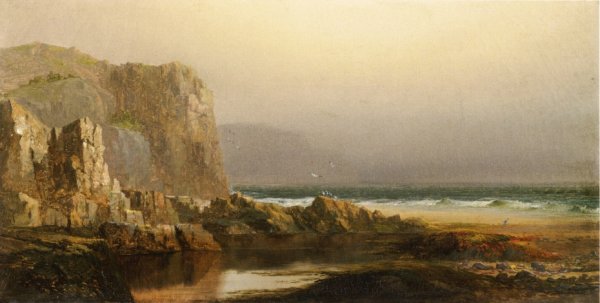 Frenchman's Bay, Mount Desert by Harrison Bird Brown - Hand-Painted Oil Painting Reproduction