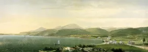 View of Camden Hills, Maine Oil painting by Harrison Bird Brown