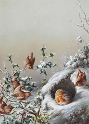 In Peacetime by Harry Bright Oil Painting