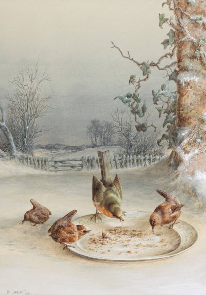 The Stand-off  by Harry Bright - Hand-Painted Oil Painting Reproduction