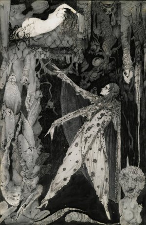 How Heavenly Fair by Harry Clarke Oil Painting