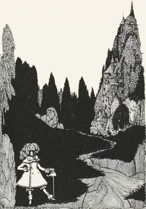 Little thumb by Harry Clarke Little thumb by Harry Clarke Oil Painting