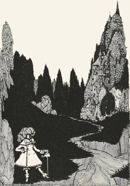 Main Product Photo of Little thumb  Painting by Harry Clarke