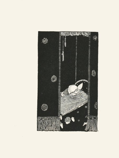 Main Product Photo of The sleeping beauty in the wood  Painting by Harry Clarke