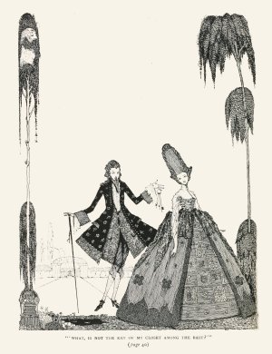 What, is not the key of my closet among the rest by Harry Clarke Oil Painting