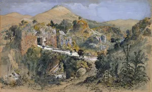 Caesarea Philippi by Harry Fenn Oil Painting