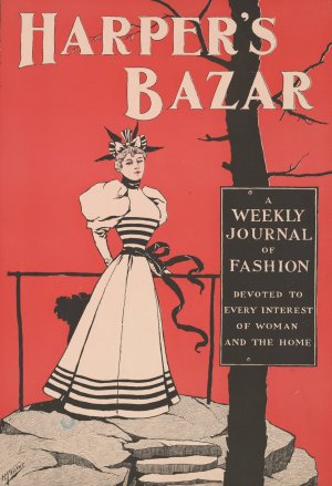 Harper's bazar, a weekly journal of fashion by Harry Whitney Mcvickar Oil Painting
