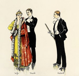 Matrimonial advice pl08 by Harry Whitney Mcvickar Oil Painting