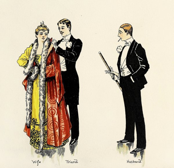 Main Product Photo of Matrimonial advice pl08  Painting by Harry Whitney Mcvickar