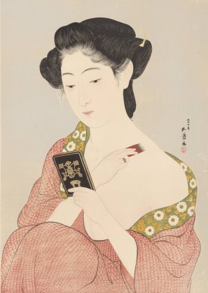 Make-up by Hashiguchi Goyo Oil Painting