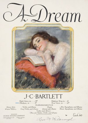 A Dream by Haskell Coffin Oil Painting