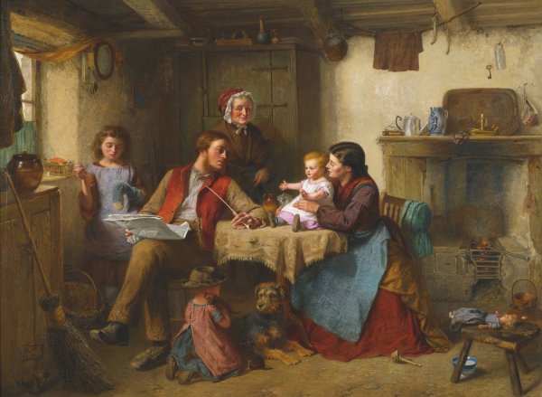 Home by Haynes King - Hand-Painted Oil Painting Reproduction